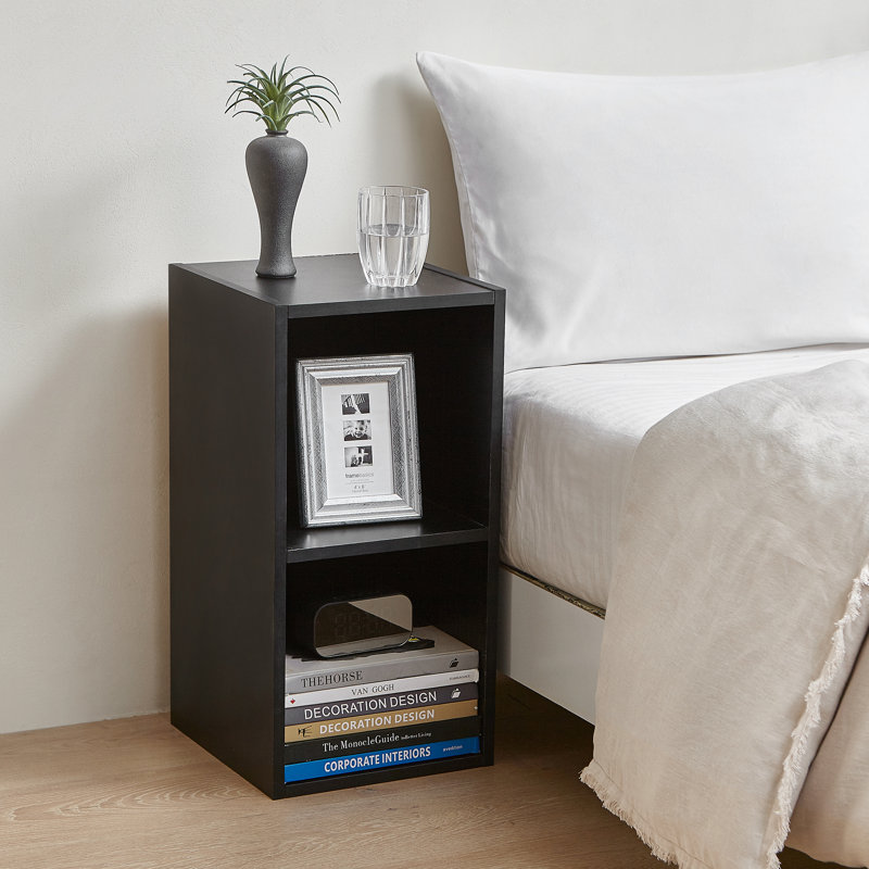 Cube nightstand with drawer discount